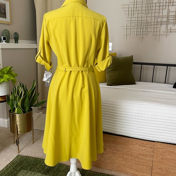 Nwt A line button down dress Size 10 - Picture 5 of 7